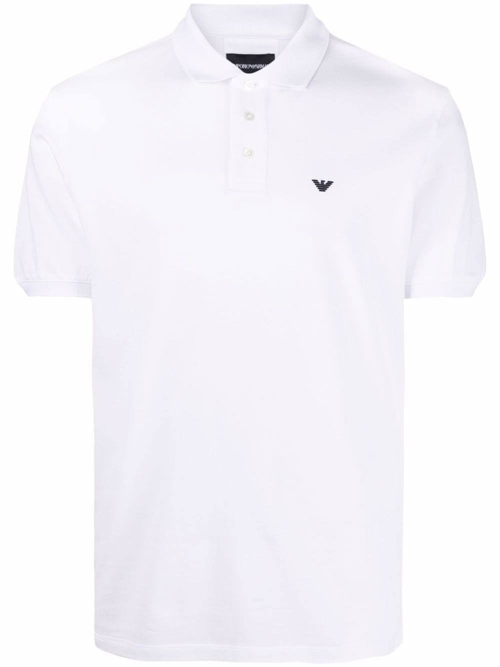 Emporio Armani logo-embroidered polo shirt Topwear Emporio Armani