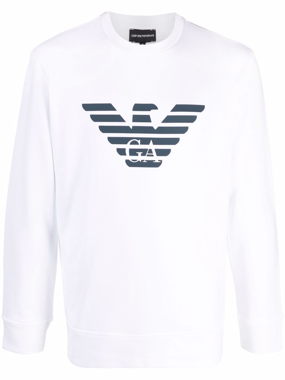 Emporio Armani Sweaters White Topwear Emporio Armani