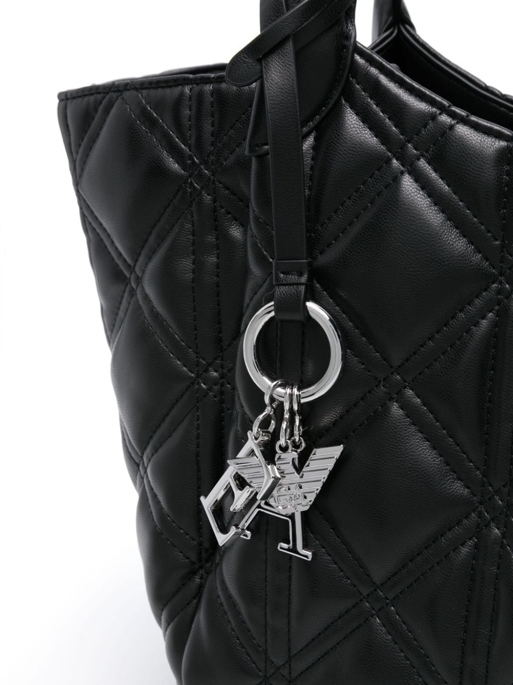 Emporio Armani diamond-quilted tote bag Shopper Emporio Armani