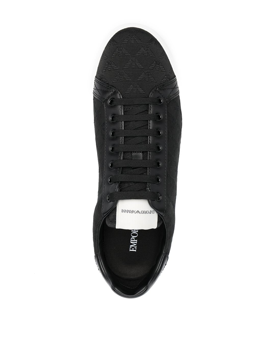 Emporio Armani quilted low-top sneakers Sneakers Emporio Armani