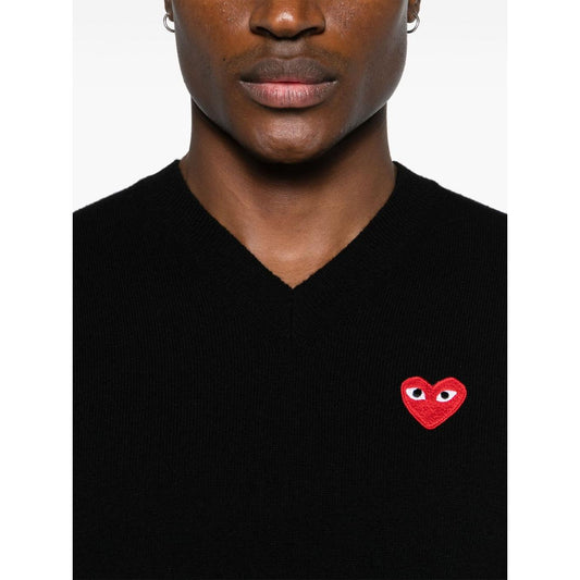 Comme des Garcons Sweaters Black Topwear Comme Des Garcons