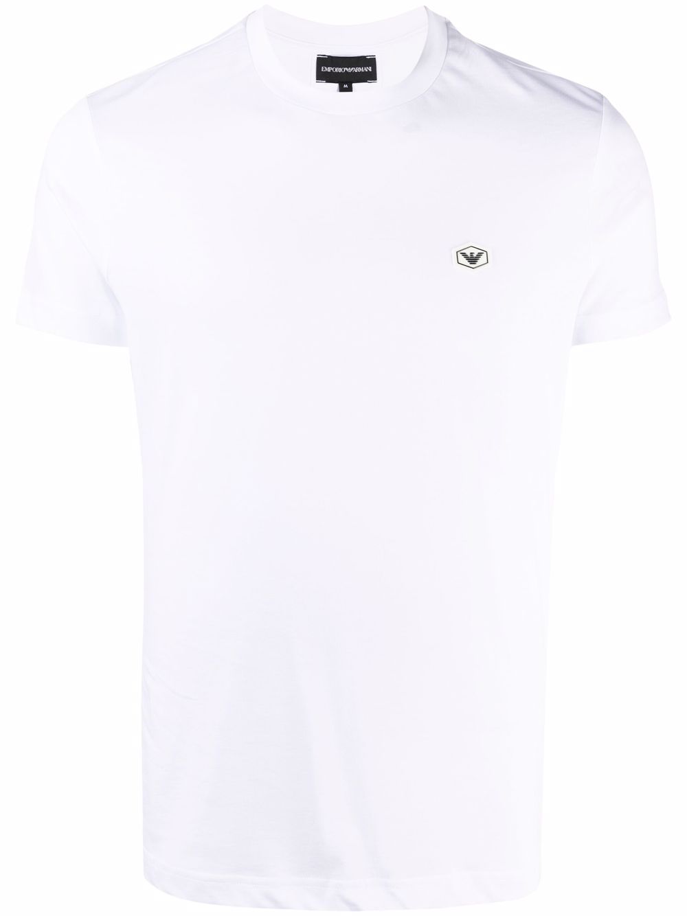 Emporio Armani logo patch short-sleeved T-shirt Topwear Emporio Armani