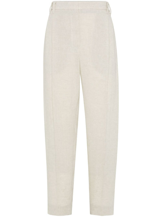 Brunello Cucinelli Trousers Beige Trousers Brunello Cucinelli