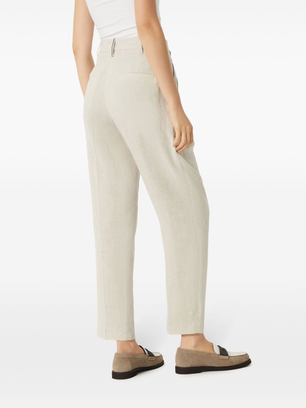 Brunello Cucinelli Trousers Beige Trousers Brunello Cucinelli