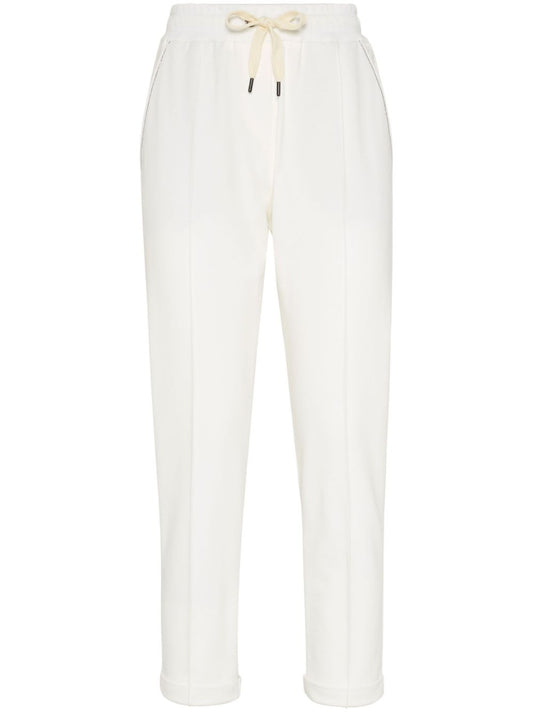 Brunello Cucinelli Trousers White Trousers Brunello Cucinelli