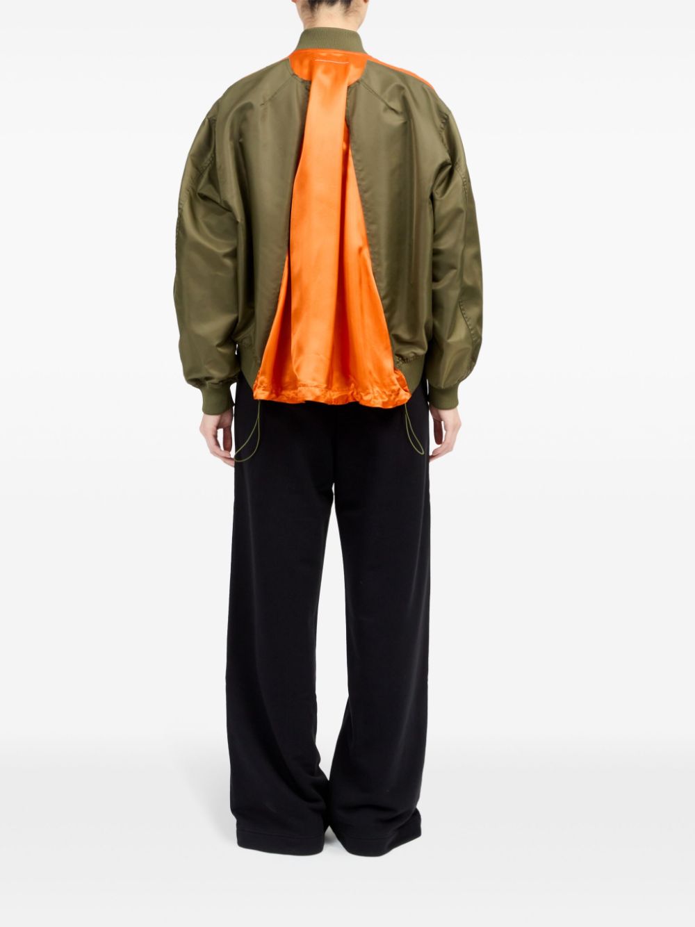 MM6 Maison Margiela Coats Green Jackets MM6 Maison Margiela