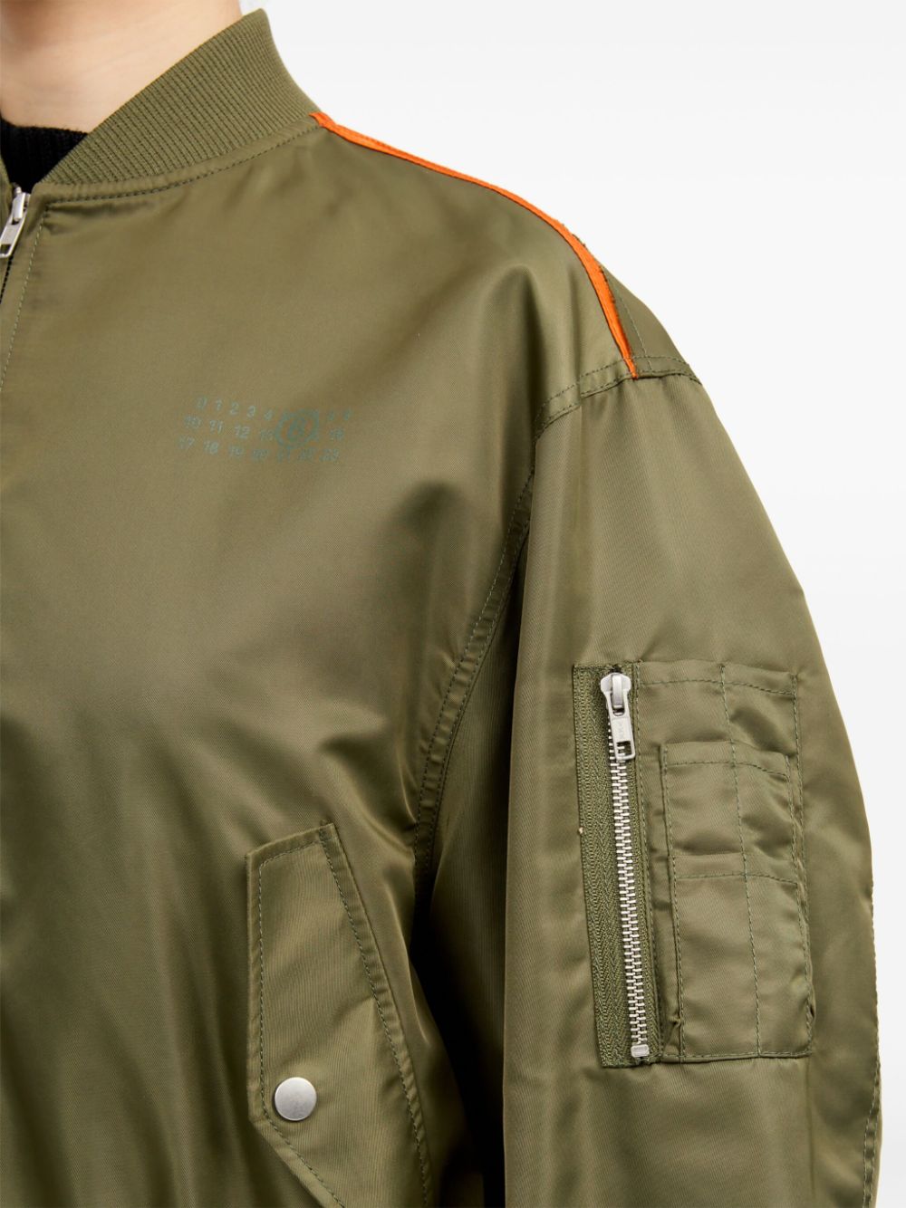 MM6 Maison Margiela Coats Green Jackets MM6 Maison Margiela