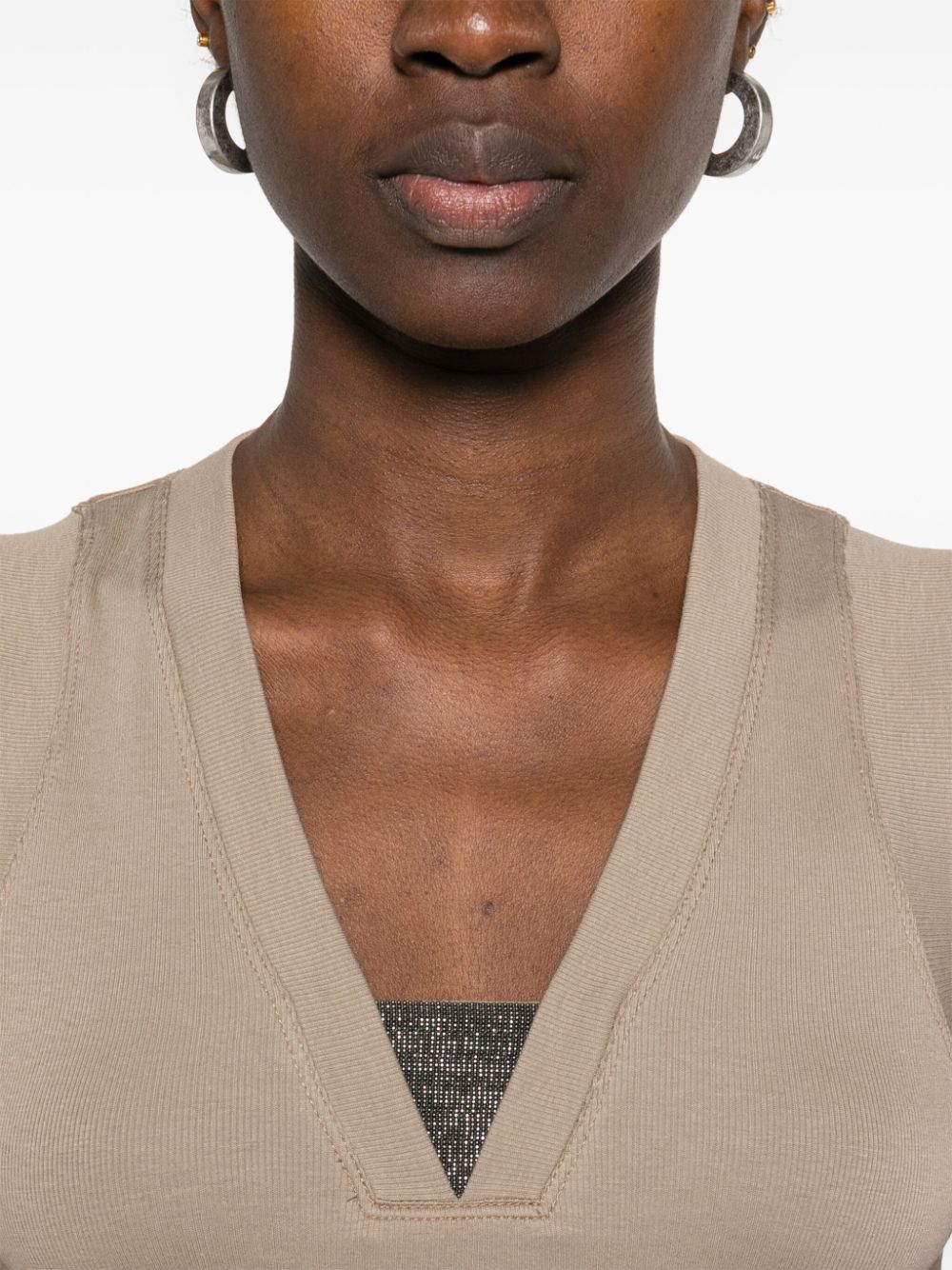 Brunello Cucinelli Top Beige Topwear Brunello Cucinelli