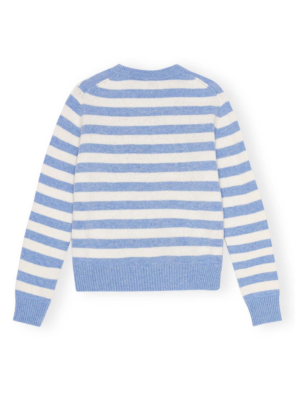 GANNI Sweaters Clear Blue Topwear Ganni