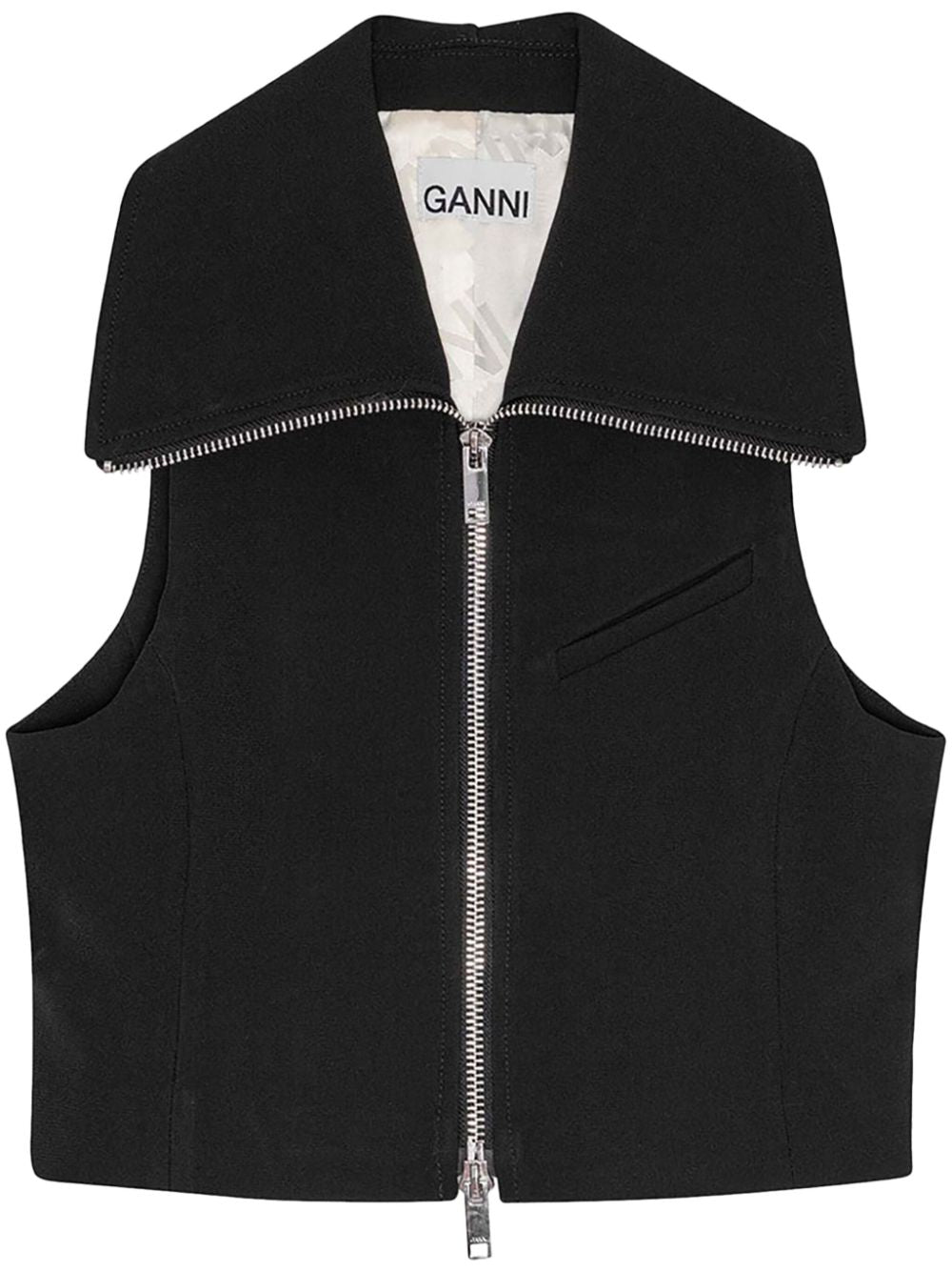 GANNI Sweaters Black Topwear Ganni