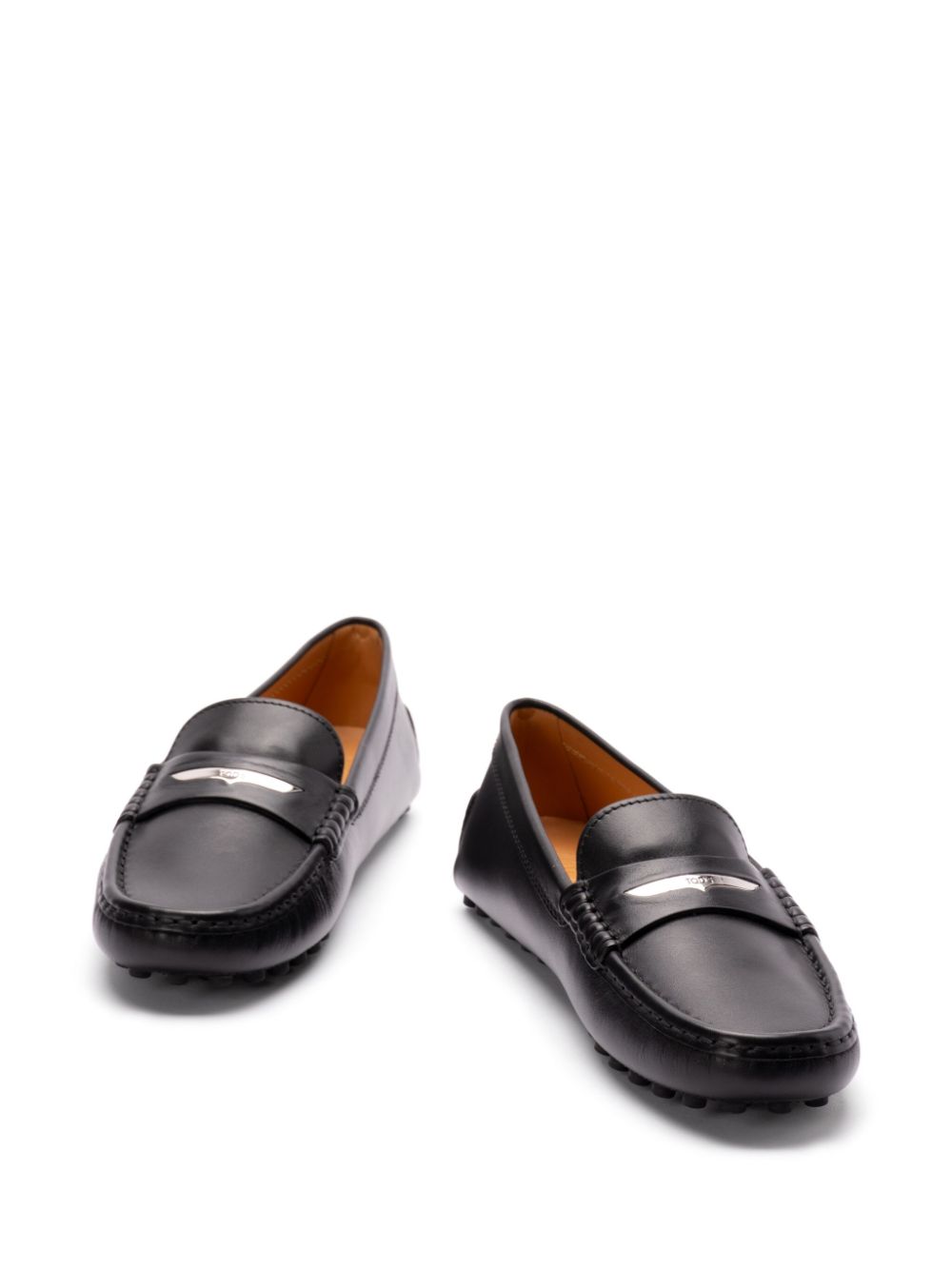 Tod's Flat shoes Black Moccasins Tod'S