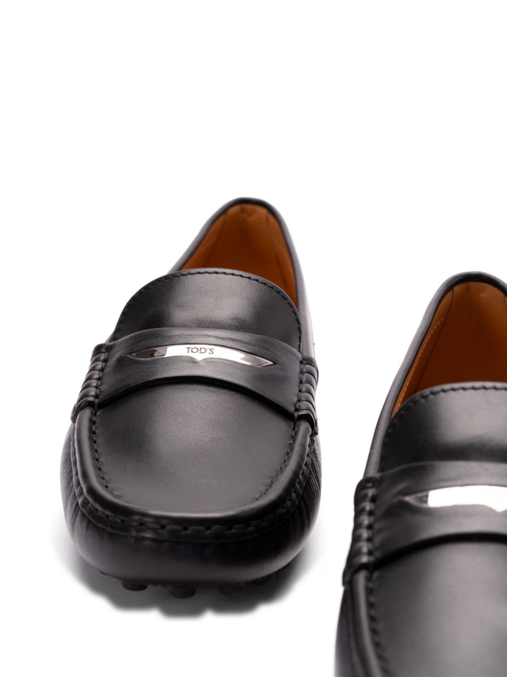 Tod's Flat shoes Black Moccasins Tod'S