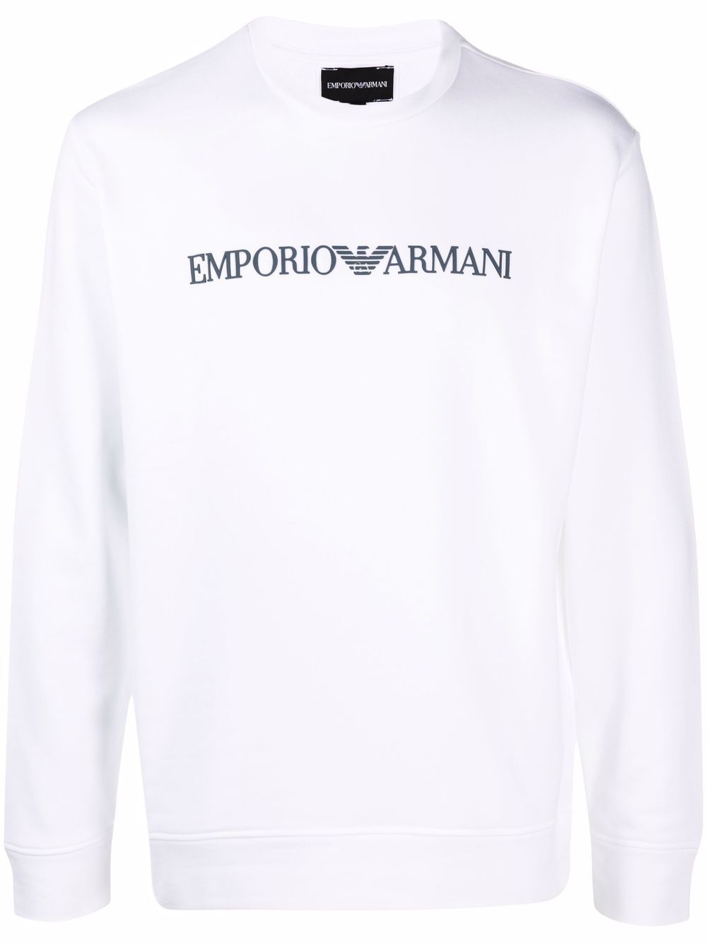 Emporio Armani Sweaters White Topwear Emporio Armani