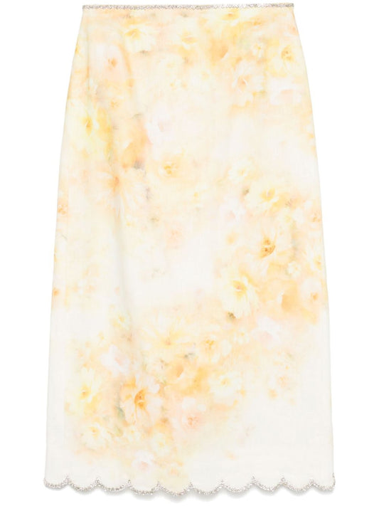 Zimmermann Skirts Yellow Skirts Zimmermann