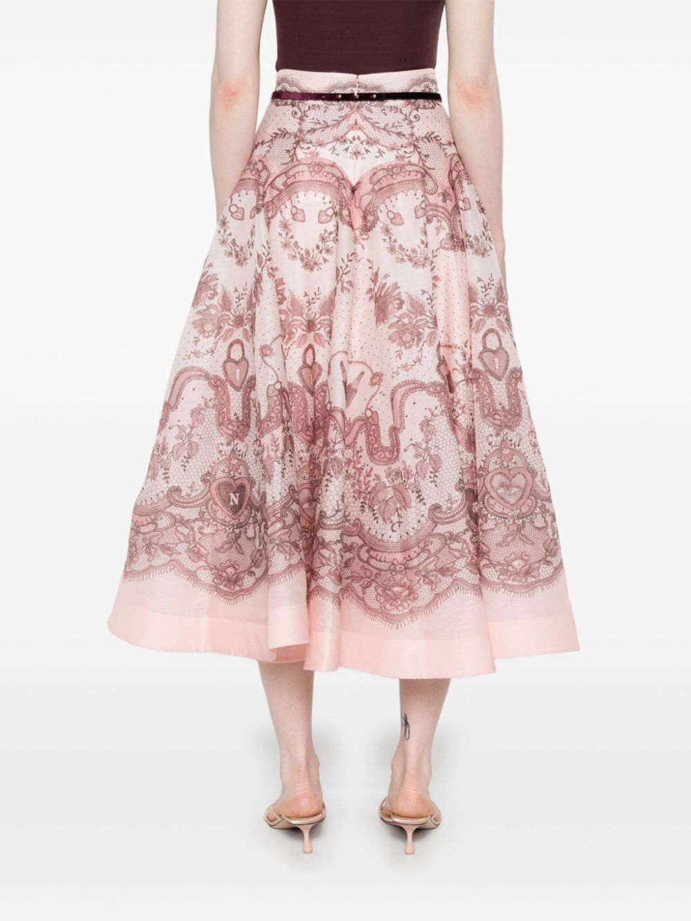 Zimmermann Skirts Pink Skirts Zimmermann