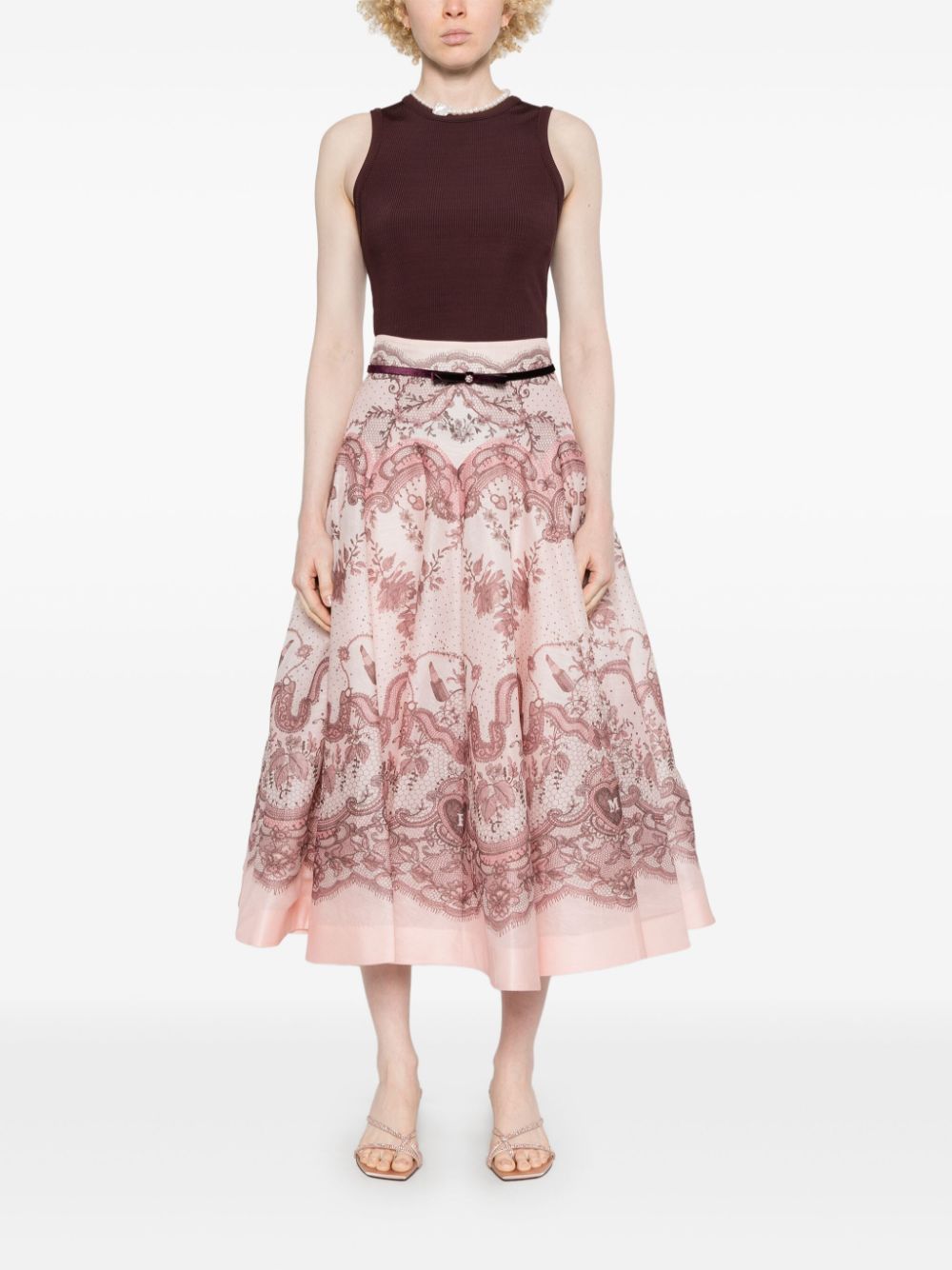 Zimmermann Skirts Pink Skirts Zimmermann