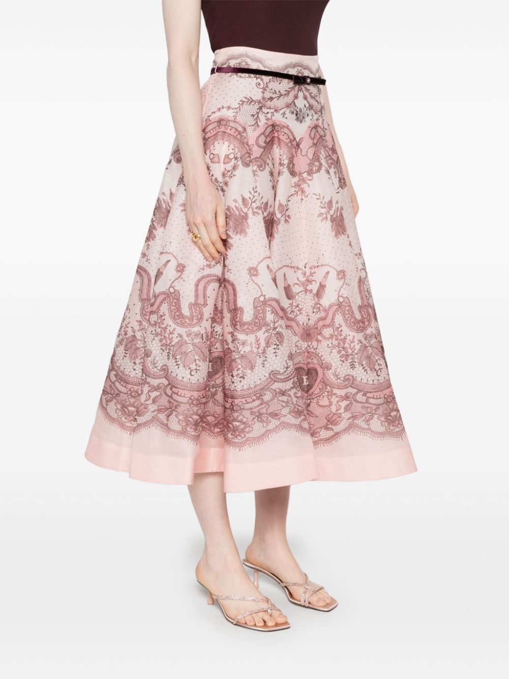 Zimmermann Skirts Pink Skirts Zimmermann