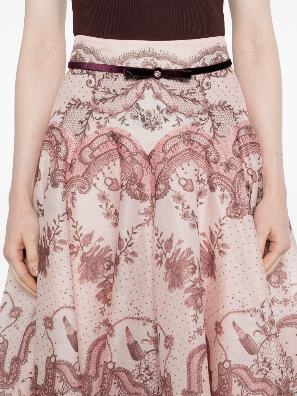 Zimmermann Skirts Pink Skirts Zimmermann