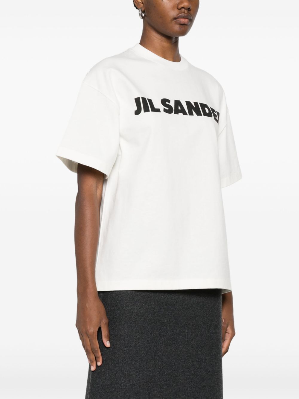 Jil Sander T-shirts and Polos White Topwear Jil Sander