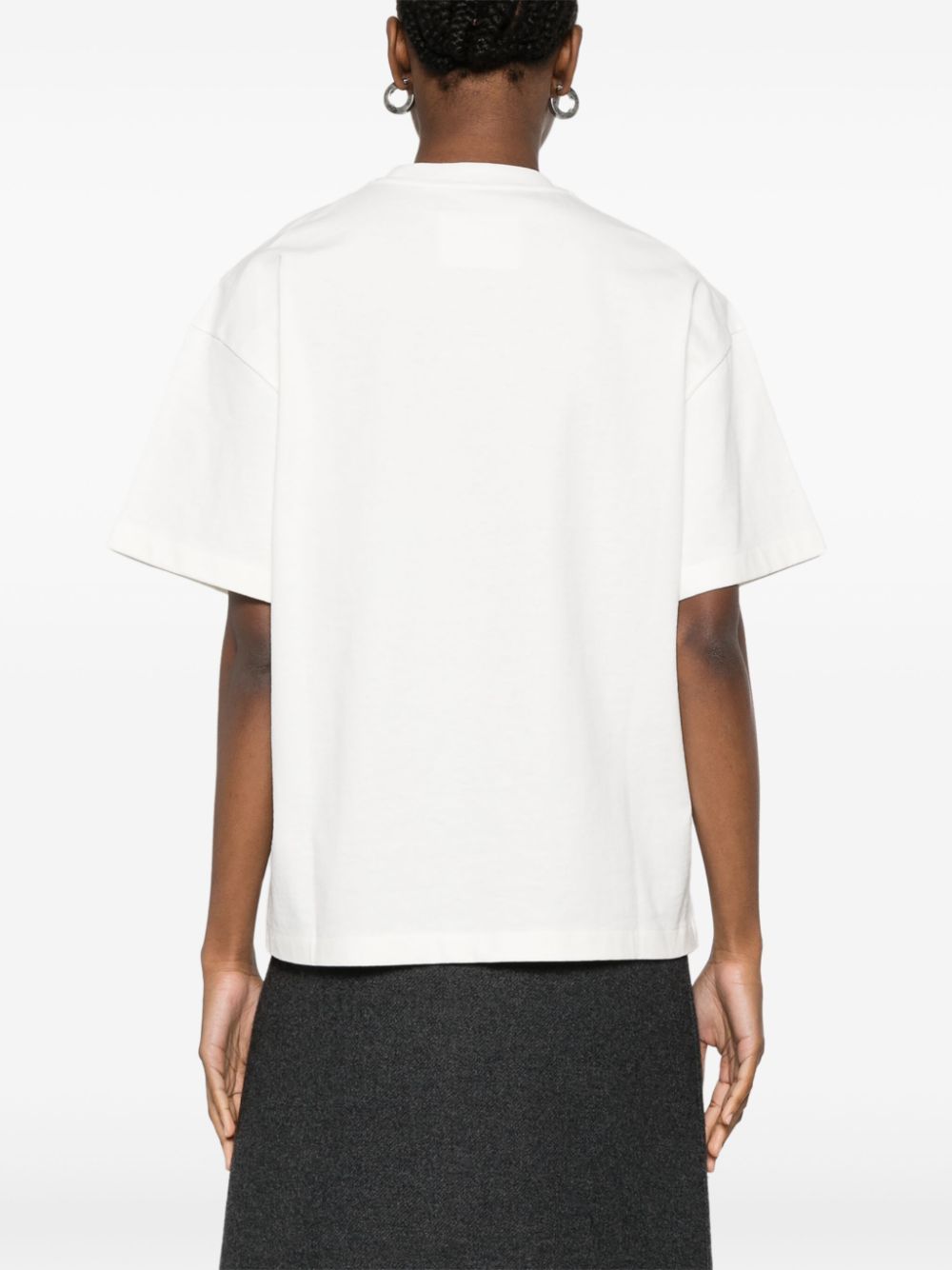 Jil Sander T-shirts and Polos White Topwear Jil Sander