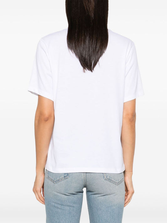 Victoria Beckham T-shirts and Polos White Topwear Victoria Beckham