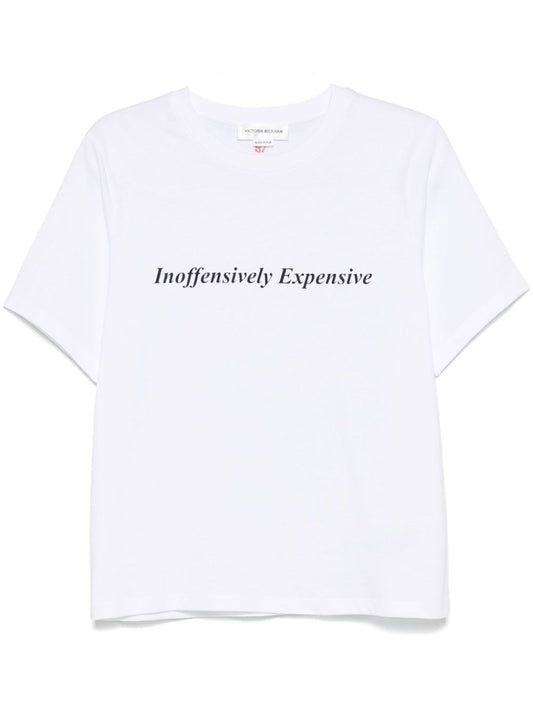 Victoria Beckham T-shirts and Polos White Topwear Victoria Beckham