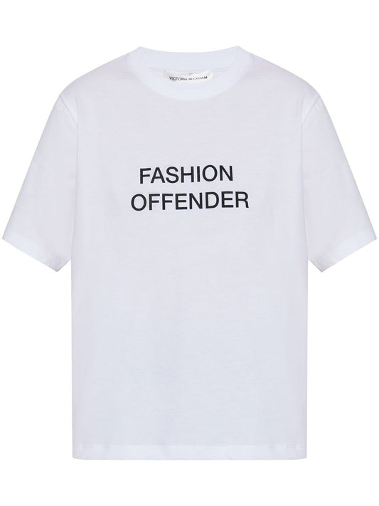 Victoria Beckham T-shirts and Polos White Topwear Victoria Beckham