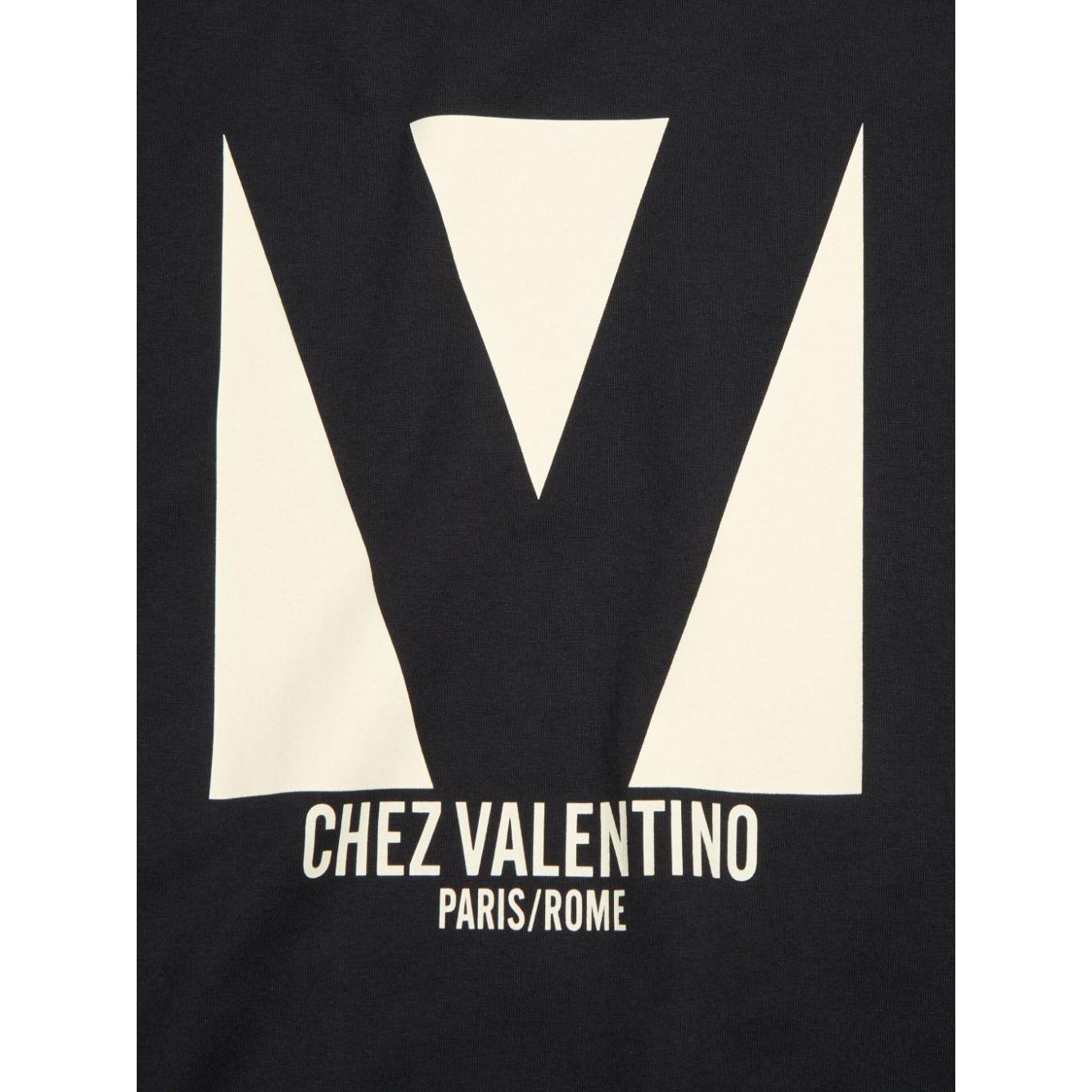 Valentino T-shirts and Polos Black Topwear Valentino