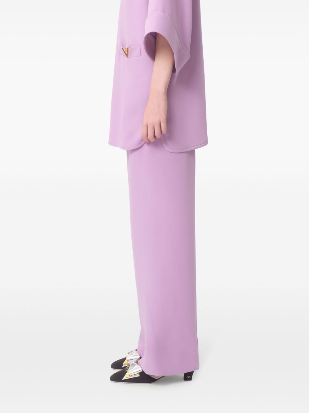 Valentino Trousers Lilac Trousers Valentino