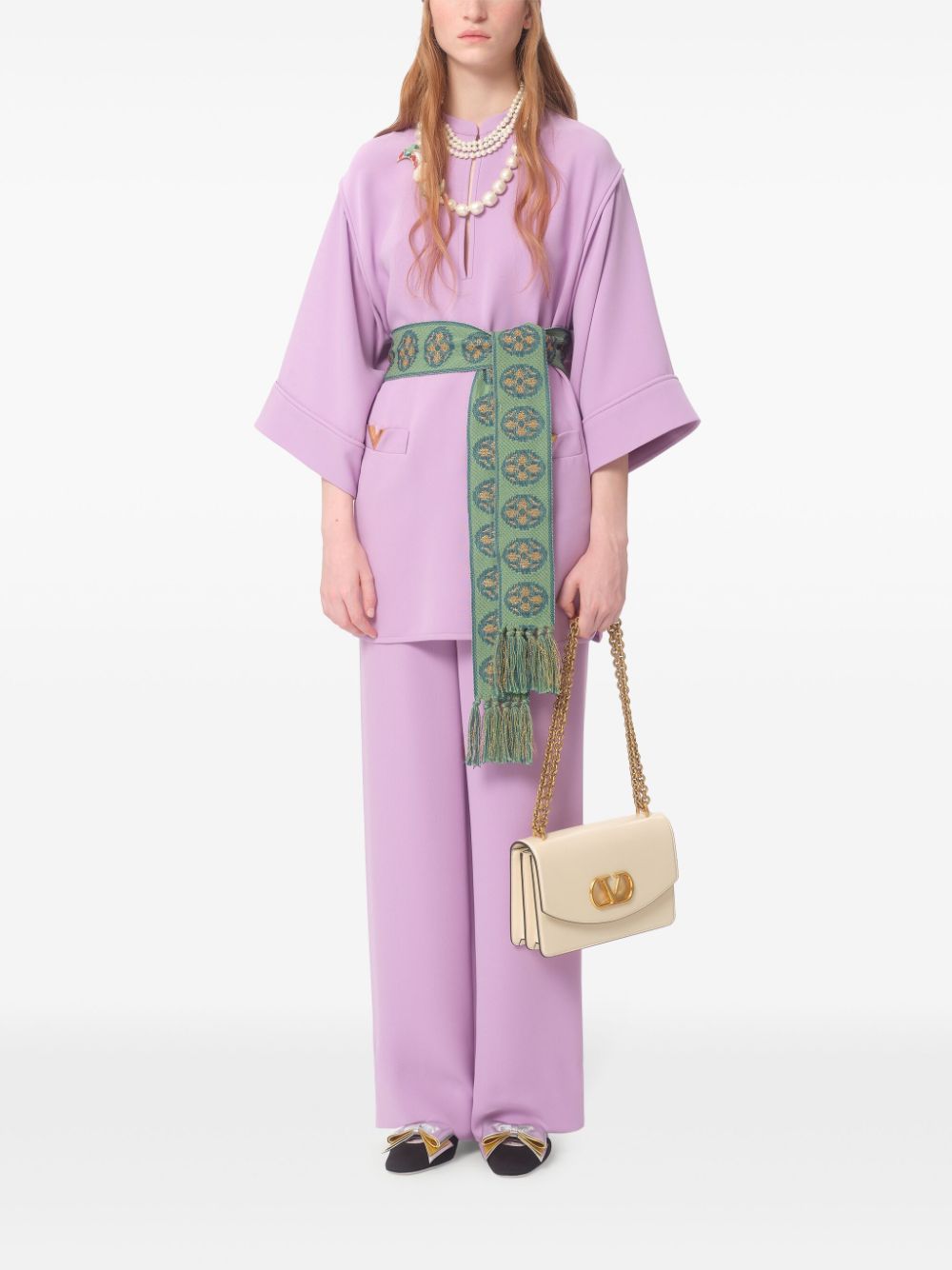 Valentino Trousers Lilac Trousers Valentino