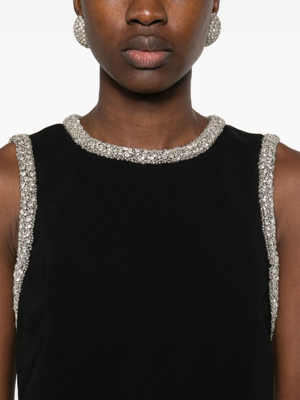 Alice + Olivia Top Black Topwear Alice + Olivia