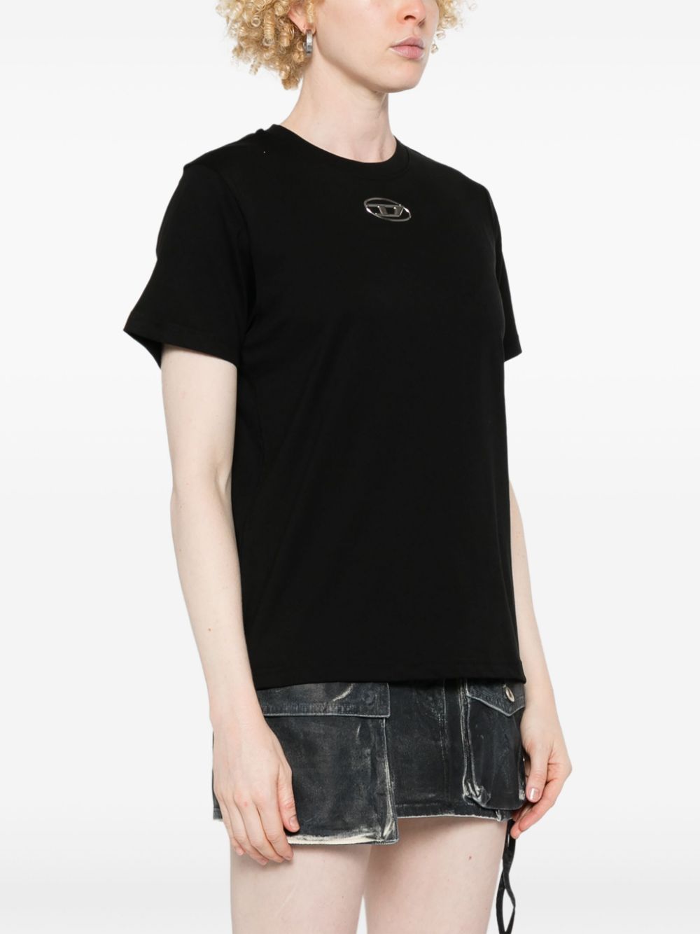 Diesel T-shirts and Polos Black Topwear Diesel