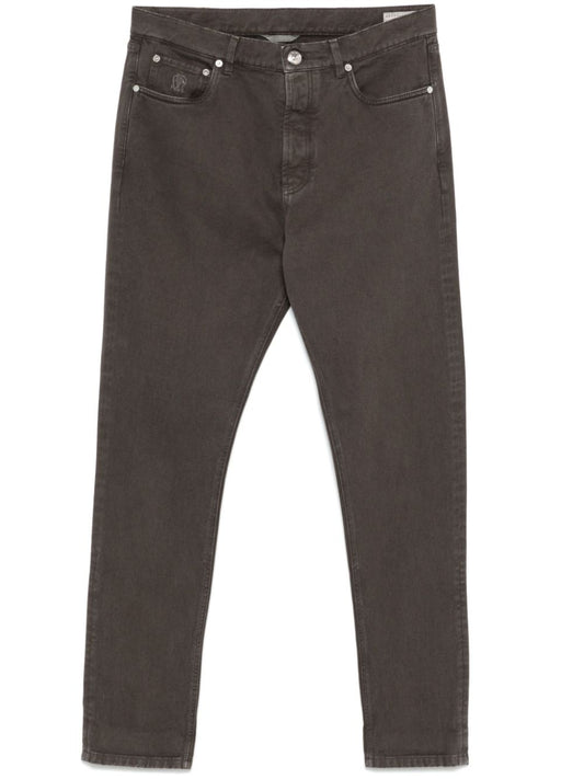 Brunello Cucinelli Jeans Brown