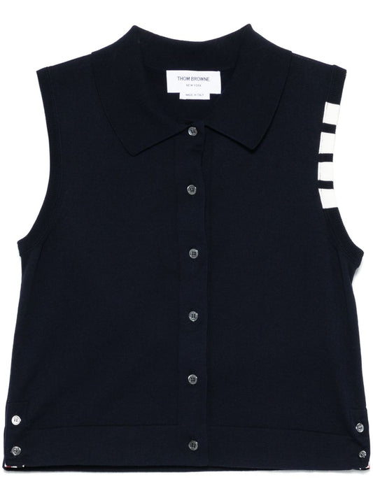 Thom Browne Top Blue Topwear Thom Browne