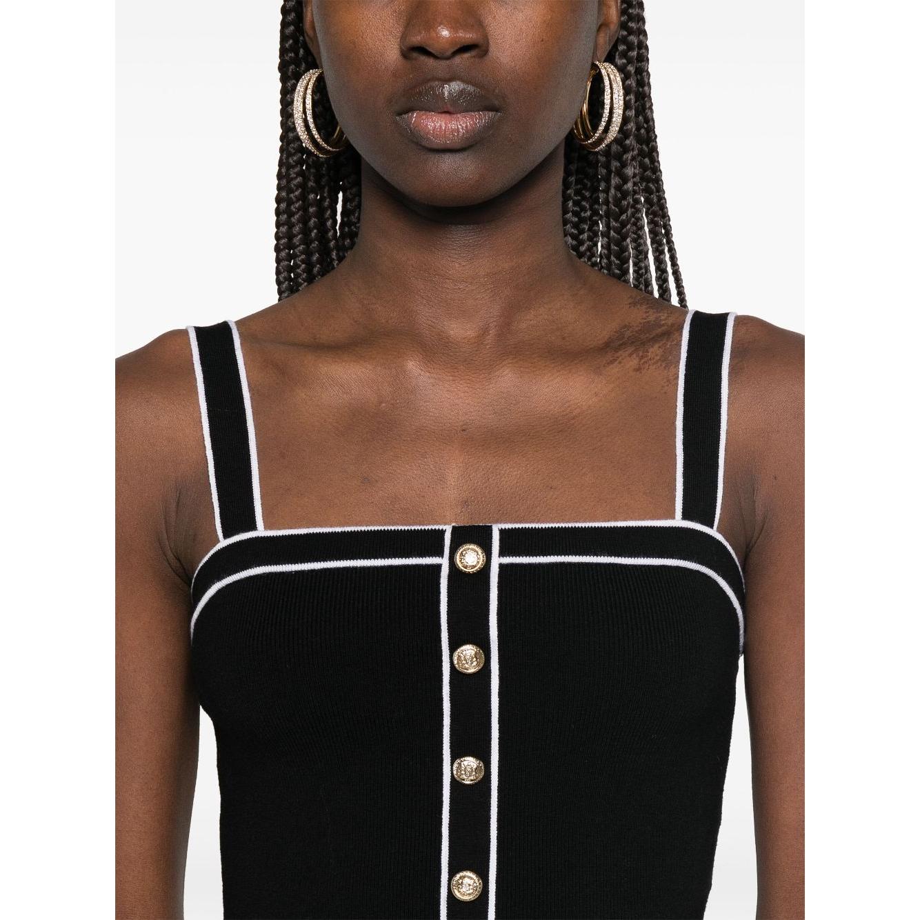 Alice + Olivia Top Black Topwear Alice + Olivia