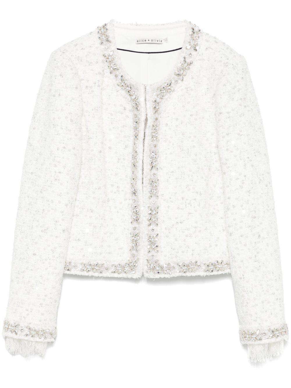 Alice + Olivia Jackets White Jackets Alice + Olivia