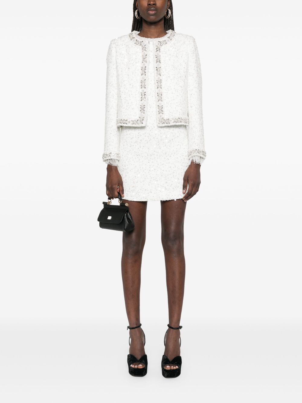 Alice + Olivia Jackets White Jackets Alice + Olivia