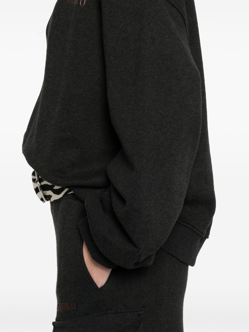 The Attico Sweaters Black Topwear The Attico