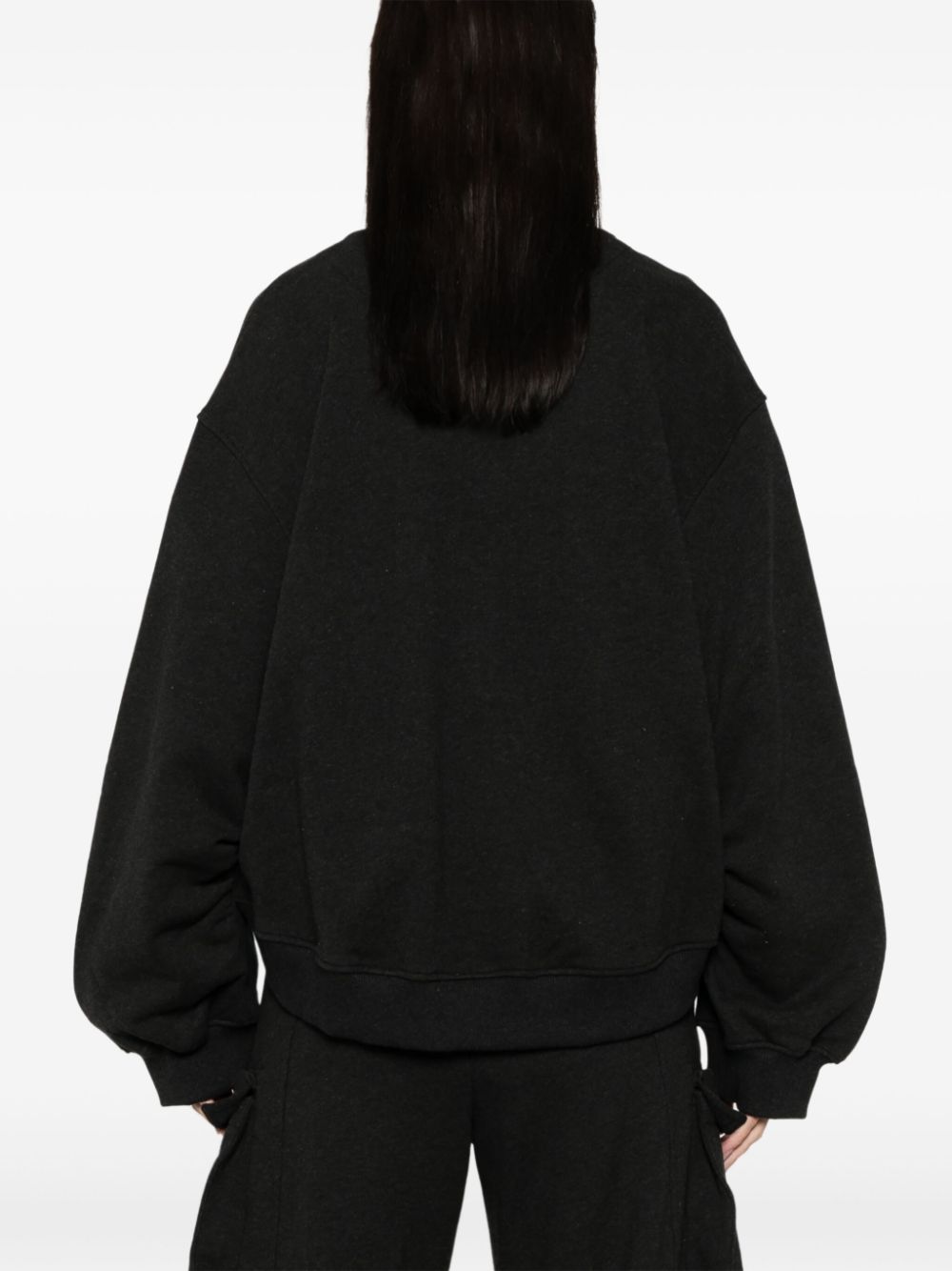 The Attico Sweaters Black Topwear The Attico