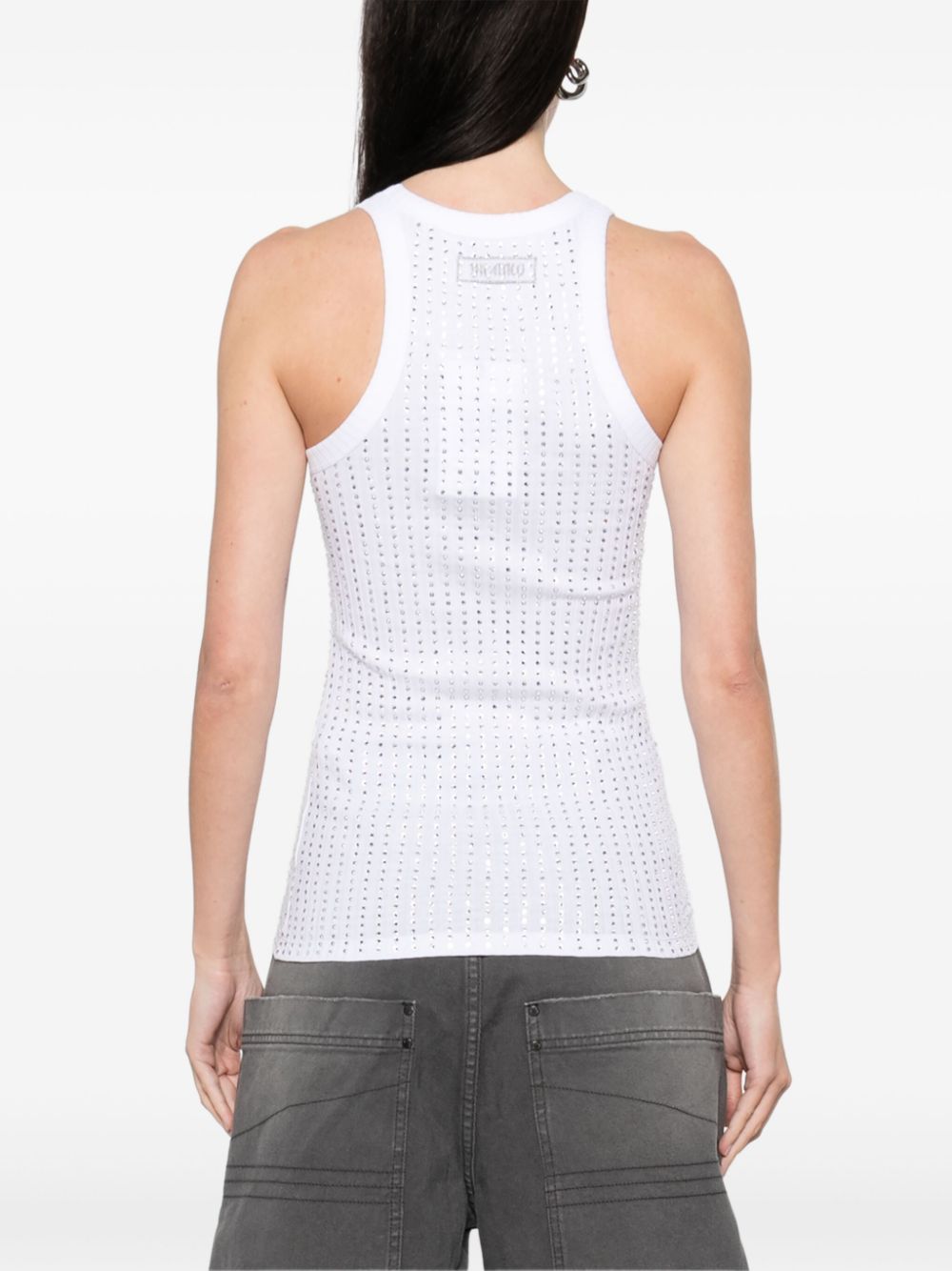 The Attico Top White Topwear The Attico