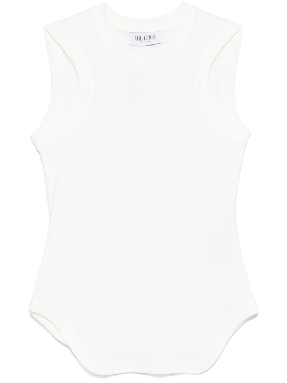 The Attico Top White Topwear The Attico