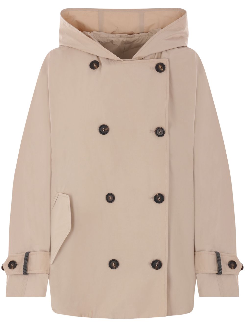 Brunello Cucinelli Coats Beige Coats Brunello Cucinelli