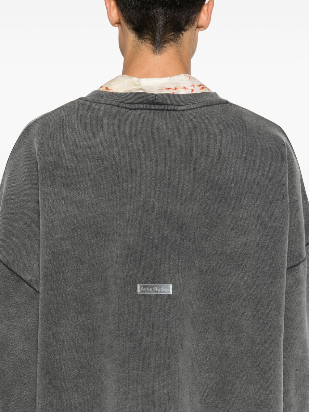 Acne Studios logo label sweatshirt Topwear Acne Studios