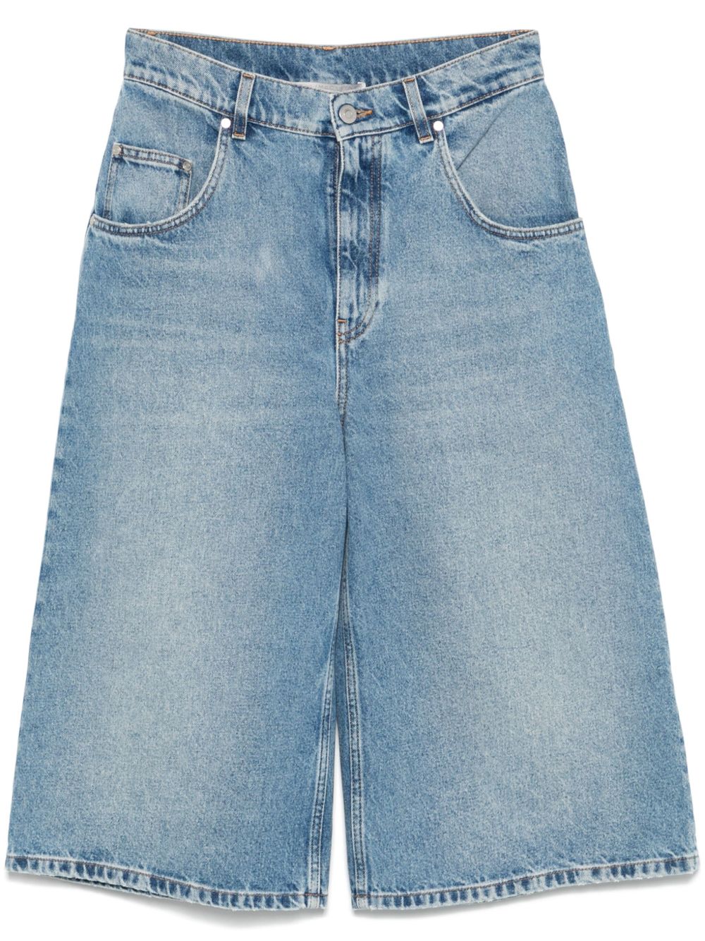 Stella McCartney cotton denim bermuda shorts Short trousers Stella McCartney