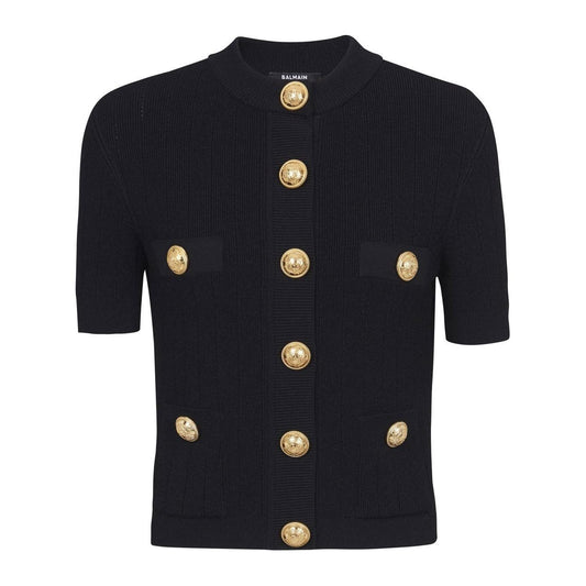 Balmain 4-pocket knitted cardigan Topwear Balmain