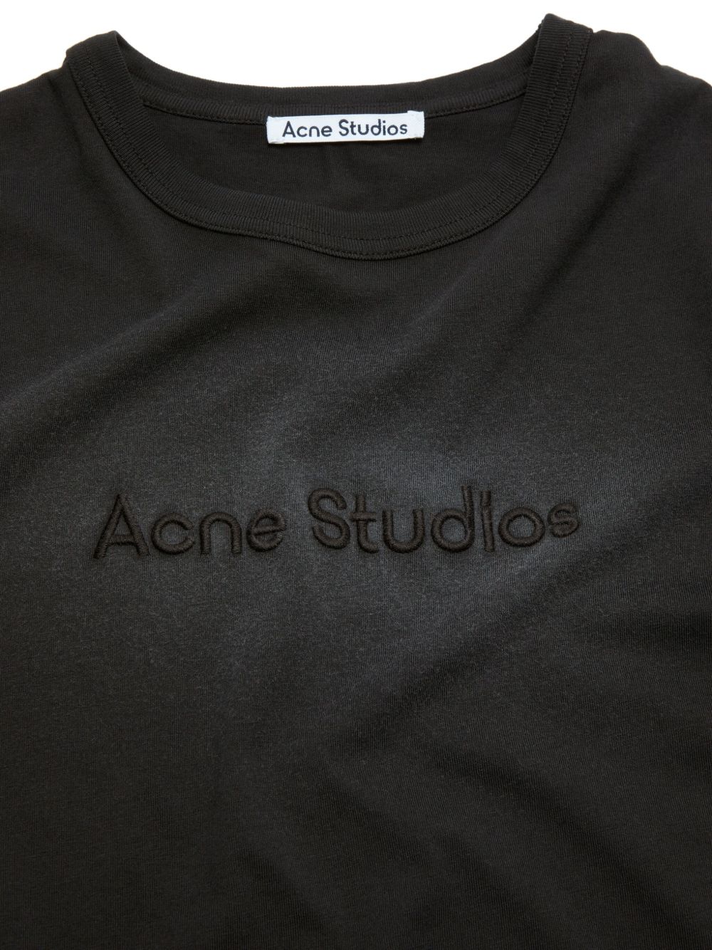 Acne Studios Logo T-shirt - Slim fit Topwear Acne Studios