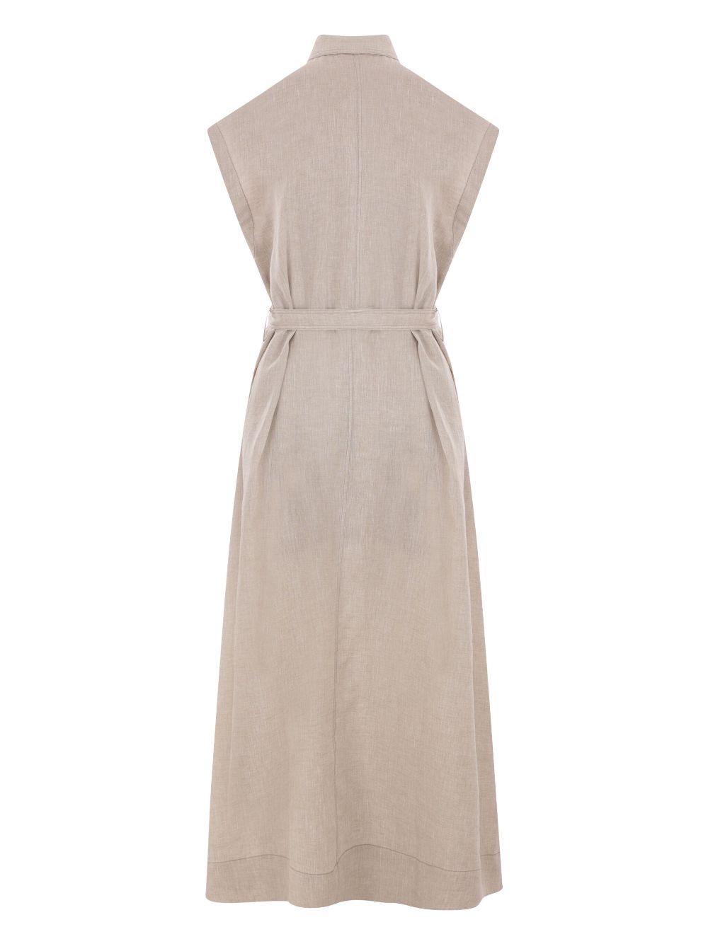 Brunello Cucinelli long linen dress Dresses Brunello Cucinelli