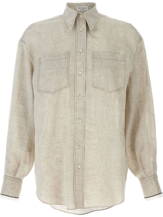 Brunello Cucinelli linen shirt