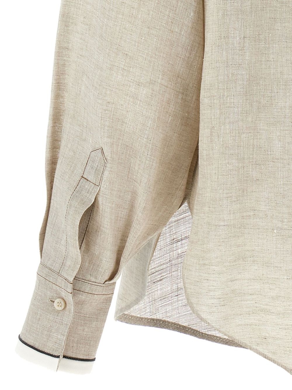 Brunello Cucinelli linen shirt Shirts Brunello Cucinelli