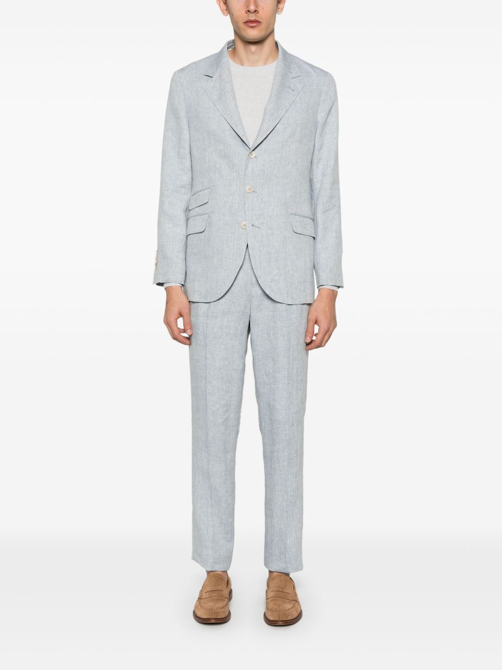 Brunello Cucinelli Suit Grey Suits Brunello Cucinelli